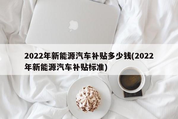 2022年新能源汽车补贴多少钱(2022年新能源汽车补贴标准)